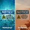 Signmission Radiation & Laser Sign, 7 in H x 10 in W, Plastic, Rectangle OS-2PACK-NS-P-710-L-19077 - alternate 8